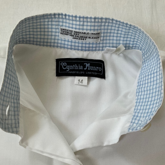 CYNTHIA MUNRO HADFIELD’S Show Shirt Long Sleeve White - Picture 2 of 11